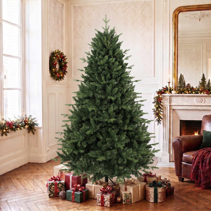 Artificial Christmas Tree 180 cm with 1237 Tips, Flame Retardant, Green