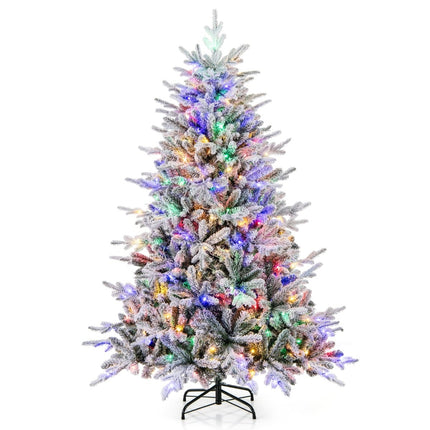 Brad de Crăciun artificial, 186 cm, 260 de lumini LED, 8 moduri de iluminare