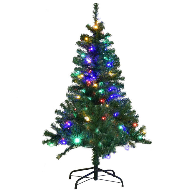 Pom de Crăciun artificial cu lumini LED, 150 cm