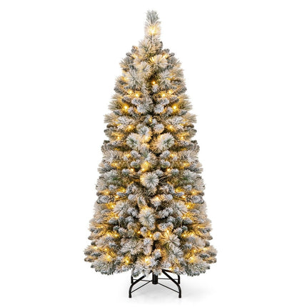 Brad Artificial cu Lumini Brad Festiv Brad Artificial pentru Casa Verde 150 cm
