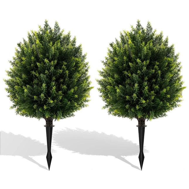 Set de chiparos artificial cu țăruș, 61 cm