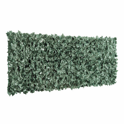 Paravan de intimitate artificial pentru gard viu, 240x100cm, verde închis