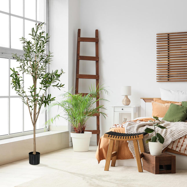 Măslin artificial în ghiveci - Decor realist