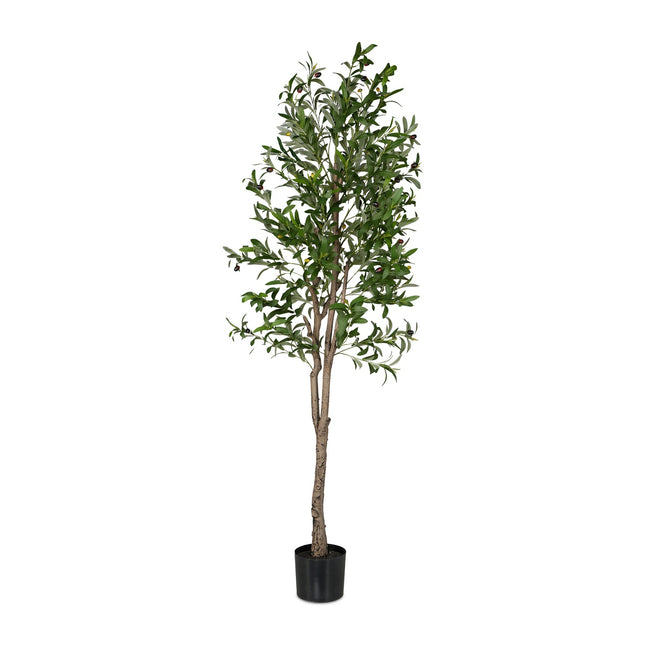 Măslin artificial în ghiveci - Planta de decor realistă