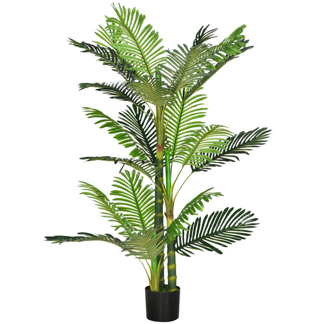 Palmier Artificial Planta Artificiala Umplutura Ciment 150Cm Interior Verde