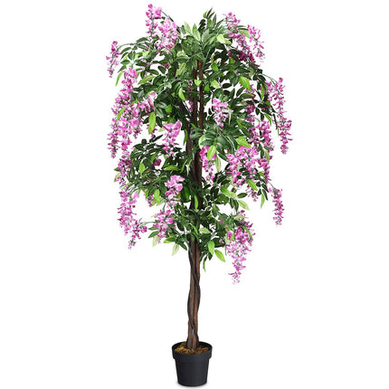 Planta Artificiala Palmier Artificial Utilizabil Arborele Artificial 180 cm Roz