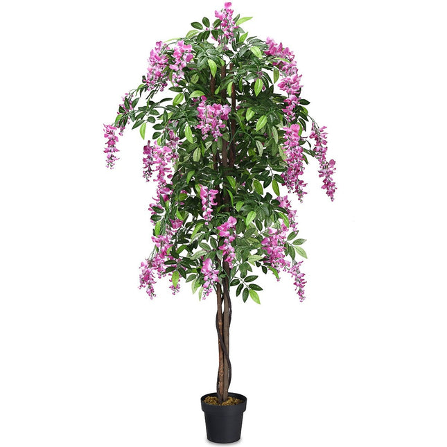 Planta Artificiala Palmier Artificial Utilizabil Arborele Artificial 180 cm Roz