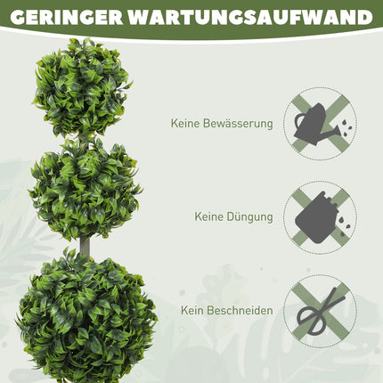 Plante artificiale in ghiveci, rezistente la UV, inaltime de 100 cm