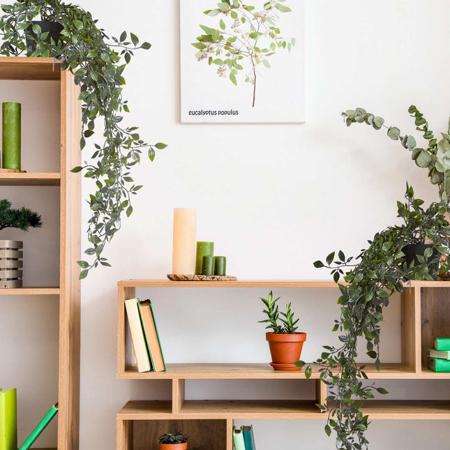 Set de 2 plante artificiale suspendate