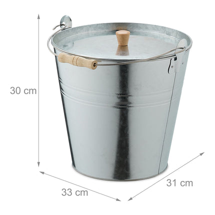 Scrumieră cu capac 12,5 l