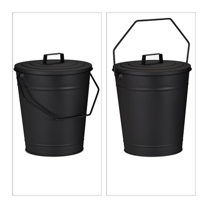 Scrumieră cu capac 12 l