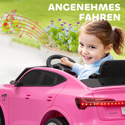 Mașină electrică pentru copii Audi E-tron, 12V, telecomandă