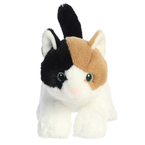 Aurora Eco Nation jucărie de pluș pisică tricoloră, 21 cm