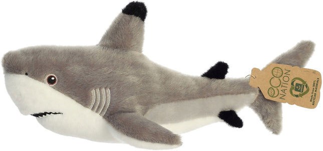 Aurora Eco Nation rechin de pluș, 38 cm