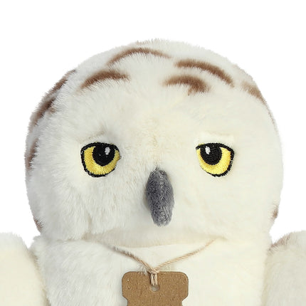 Aurora Eco Nation bufniță polară de pluș, 20 cm