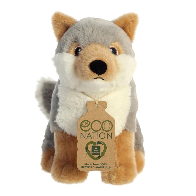 Aurora Eco Nation lup de pluș, 24 cm