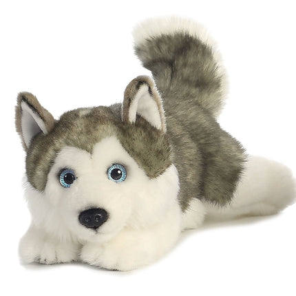 Aurora Miyoni jucărie de pluș husky (gri), 27 cm