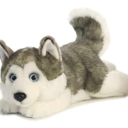 Aurora Miyoni jucărie de pluș husky (gri), 27 cm