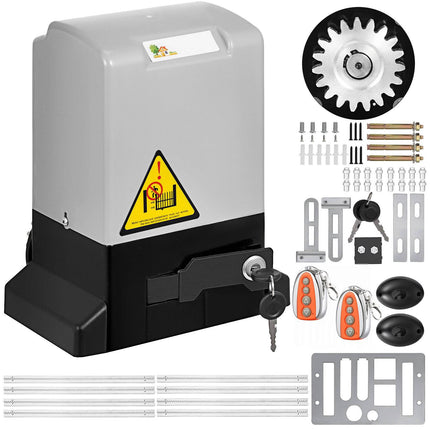 Automatic Sliding Gate Opener 600 Kg, Photocell, 2 Remotes
