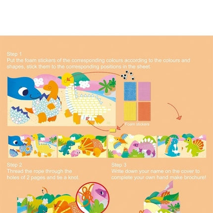 Avenir Create My First Story Book Dinozauri