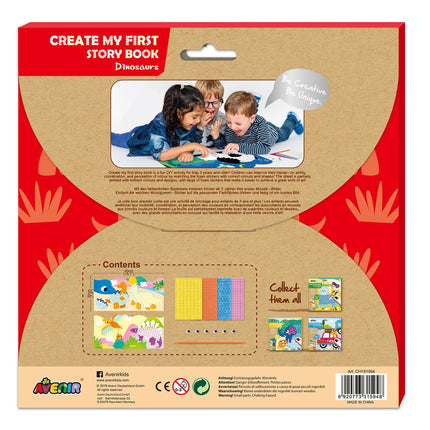 Avenir Create My First Story Book Dinozauri