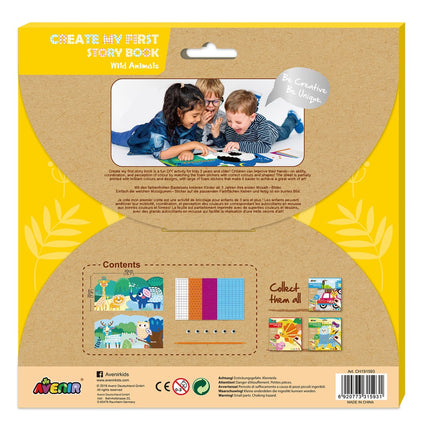 Avenir Creează-mi prima carte de povești Animale sălbatice