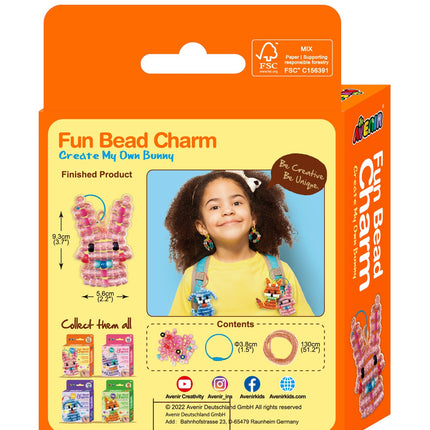 Avenir Fun Bead Charm - Creează-ți propriul iepuraș