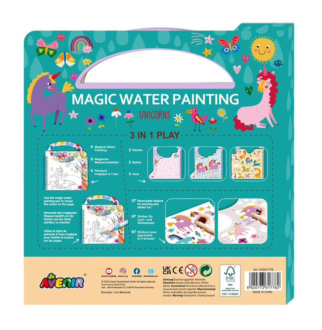 Avenir Pictură magică cu apă – Unicorni
