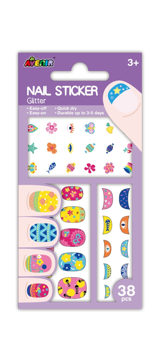 Avenir Stickere pentru unghii Flori