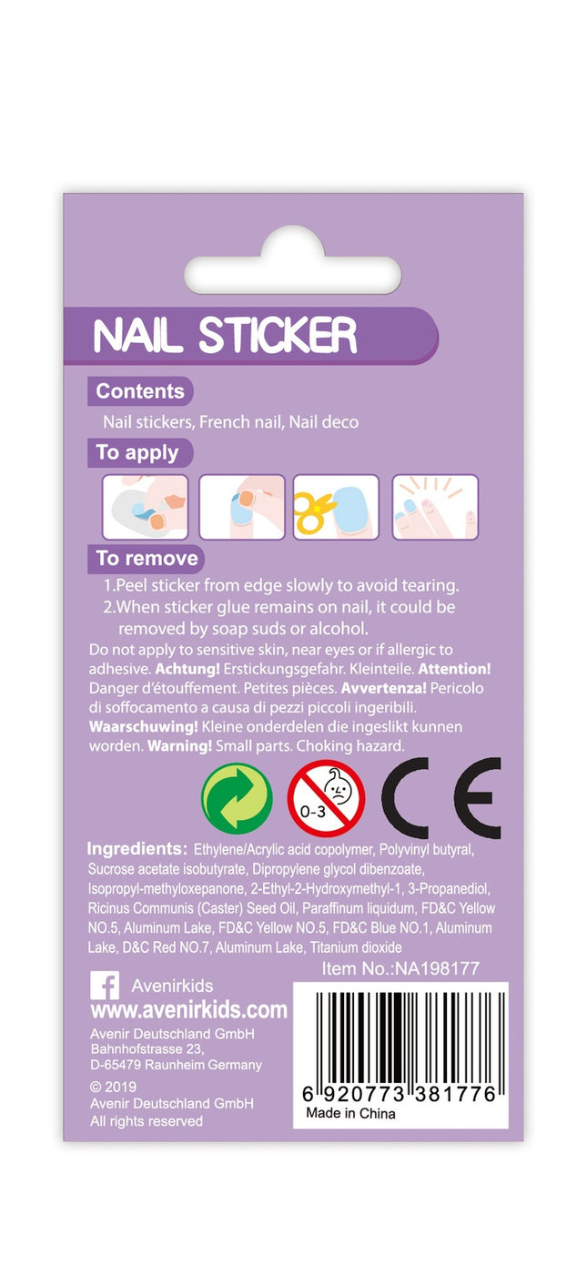 Avenir Stickere pentru unghii Flori