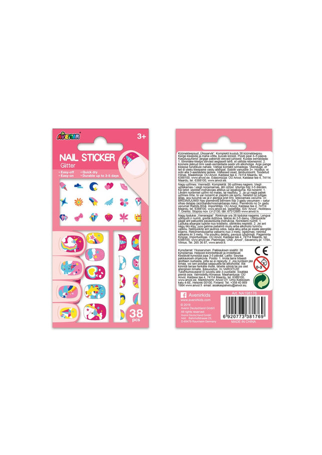 Stickere de unghii Avenir Unicorn