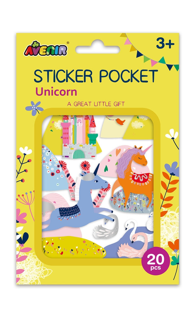 Autocolante Avenir Unicorni