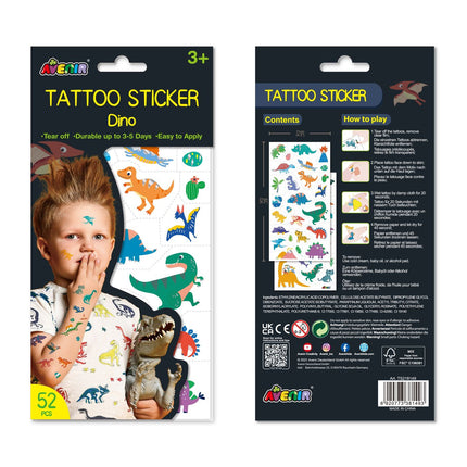 Avenir Tatuaje Temporare Dino