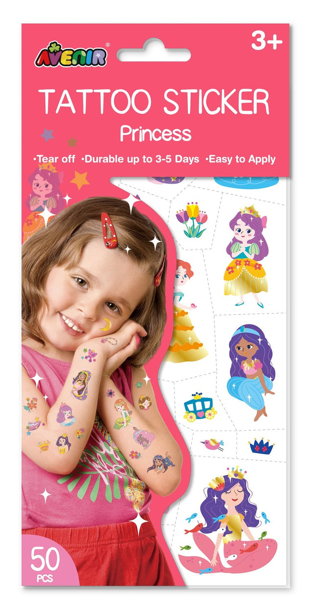 Avenir Tatuaje Temporare Prințesă