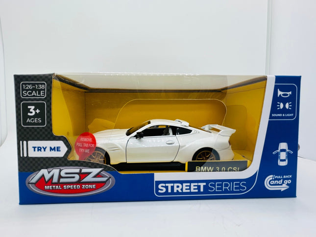 Model model BMW 3.0 CSL, scară 1:32, mașină de colecție