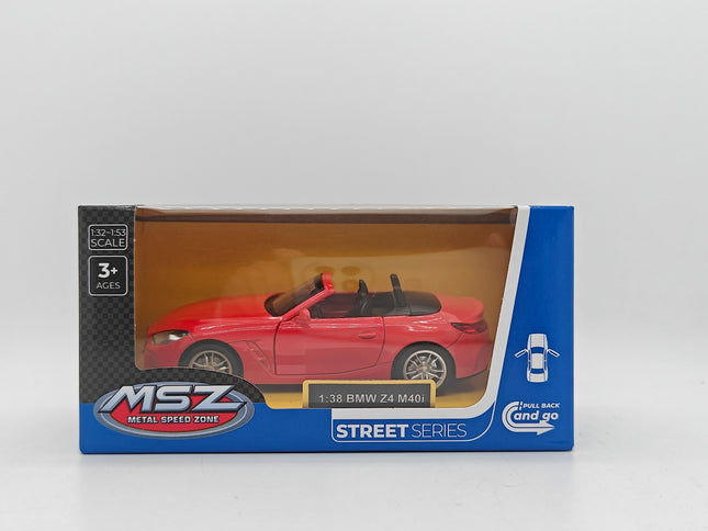 Model model BMW Z4 M30i, la scară 1:38, mașină de colecție