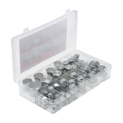 BSPP Hydraulic Cap And Plug Kit, 64-Piece, 04–16