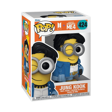 BTS Jung Kook Funko Pop! Figurină de vinil - Despicable Me 4 Edition