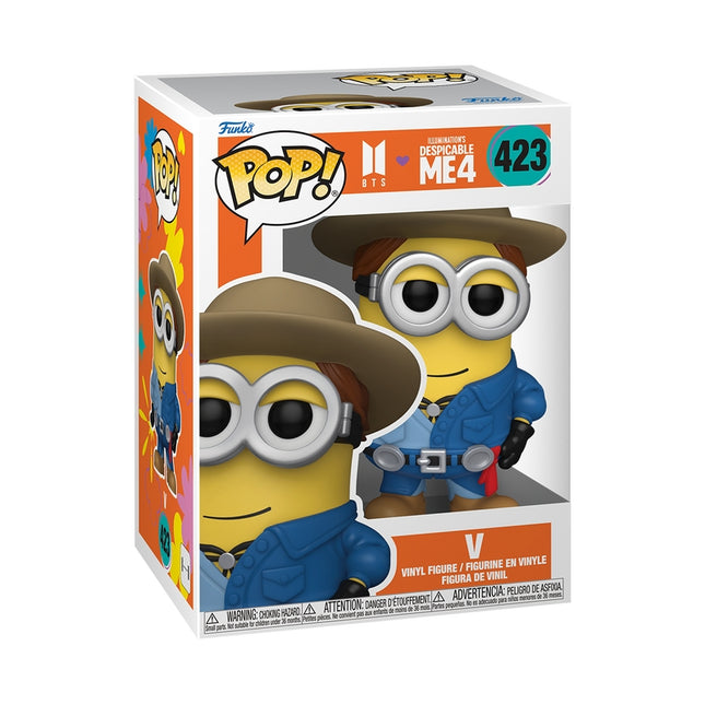 BTS x Despicable Me 4 Funko Pop! Figurină de vinil - Jucărie de colecție