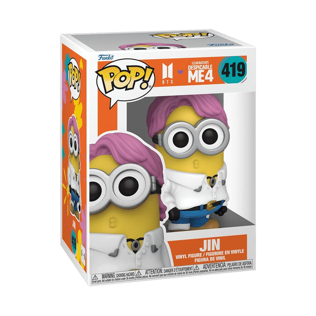 BTS x Despicable Me 4 Funko Pop! Figurină de vinil - Jin