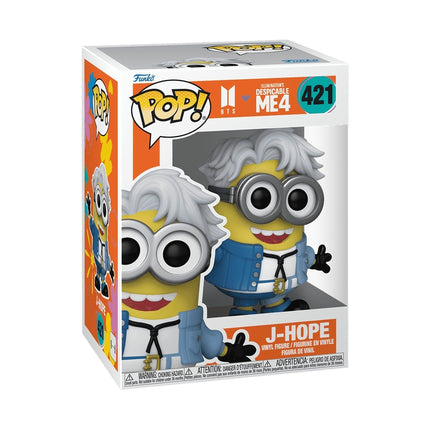 Figura de vinil BTS x Despicable Me 4 J-Hope Funko Pop