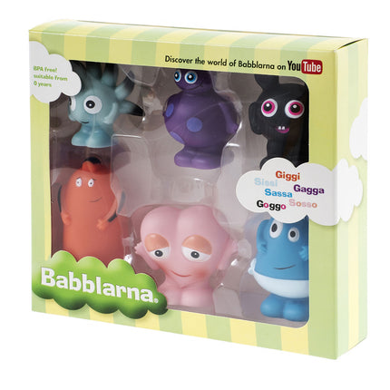 Babblerna Plastic figures, GS Mix 6pcs