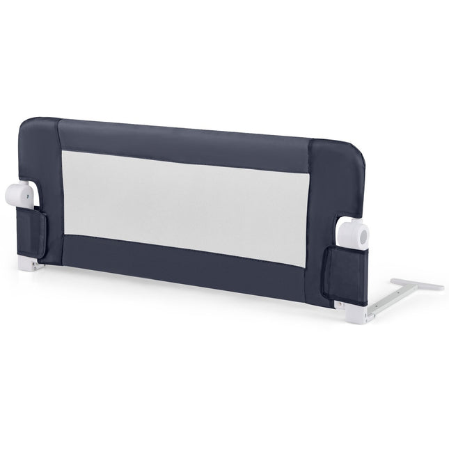 Baby Bed Rail with Foam Dark Grey