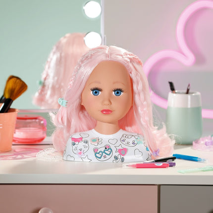 Artist principal de styling pentru sora născută Baby Born Sister