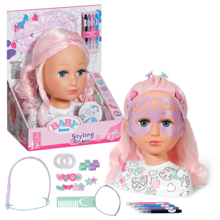 Artist principal de styling pentru sora născută Baby Born Sister