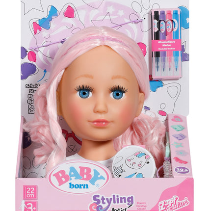 Artist principal de styling pentru sora născută Baby Born Sister