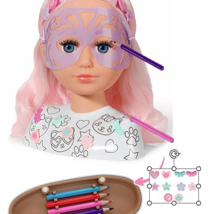 Artist principal de styling pentru sora născută Baby Born Sister