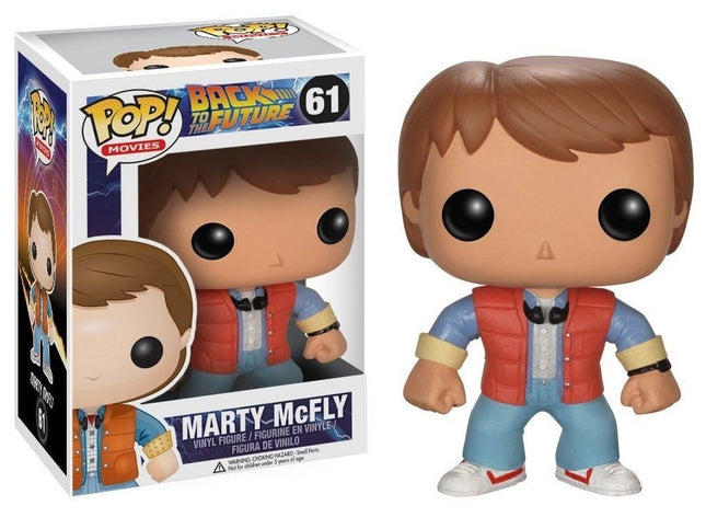 Figurină de vinil Funko Pop Marty McFly Înapoi în viitor