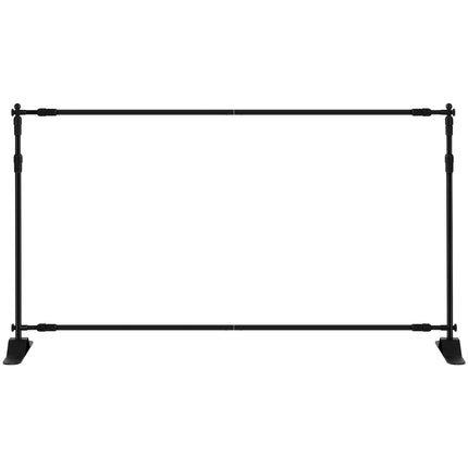 Backdrop Banner Stand 8x8 ft – Adjustable Aluminum, Bag