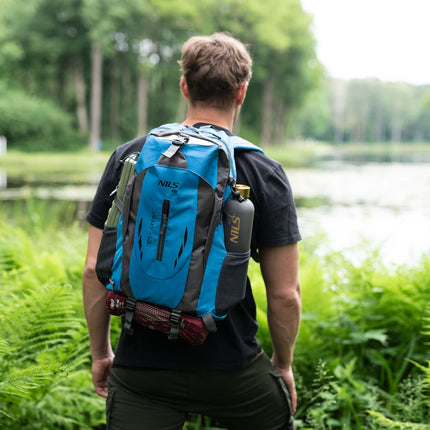 Rucsac pentru Turisti, Albastru, Capacitate 40L